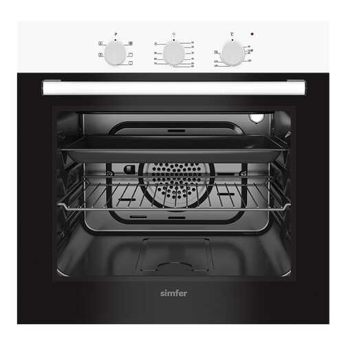 Встраиваемый электрический духовой шкаф Simfer B6EW16011 White в ДНС