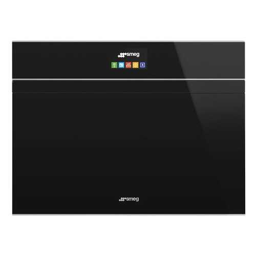 Встраиваемый электрический духовой шкаф Smeg SF4604PMCNX Silver/Black в ДНС