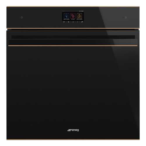Встраиваемый электрический духовой шкаф Smeg SFP6604WSPNR Black в ДНС