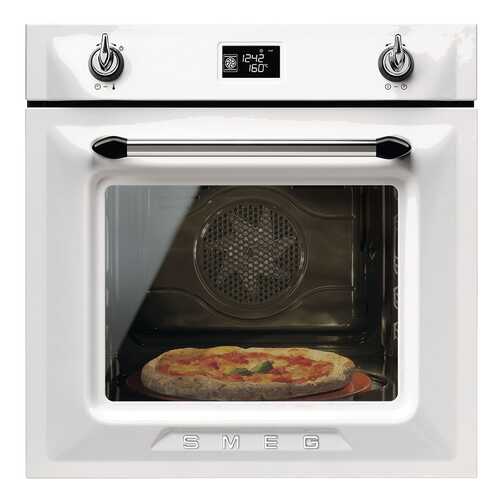 Встраиваемый электрический духовой шкаф Smeg SFP6925BPZE1 White в ДНС
