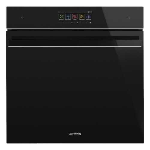 Встраиваемый электрический духовой Smeg SFP6606WSPNX Black в ДНС