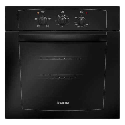 Встраиваемый газовый духовой шкаф GEFEST ДГЭ 601-01 А Black в ДНС