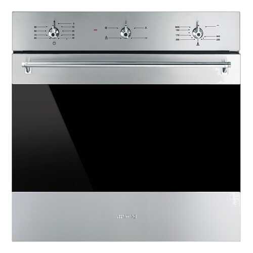 Встраиваемый газовый духовой шкаф Smeg SF6341GVX Silver в ДНС
