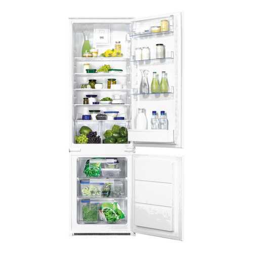 Встраиваемый холодильник Zanussi ZBB928465S White в ДНС