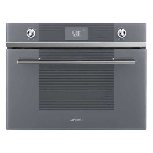 Встраиваемая микроволновая печь с грилем Smeg Linea SF4102MS в ДНС