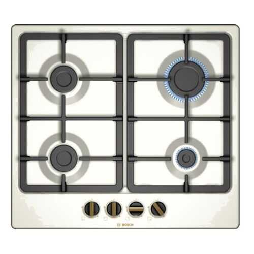 Встраиваемая газовая панель Bosch PGP6B1B90R Beige в ДНС