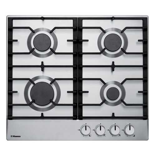Встраиваемая газовая панель Hansa BHGI610391 Silver в ДНС