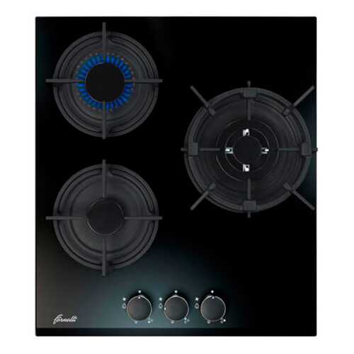 Встраиваемая газовая панель Krona FIERO 45 BL Black в ДНС