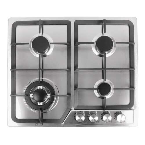 Встраиваемая газовая панель RICCI HBS4501D Silver в ДНС