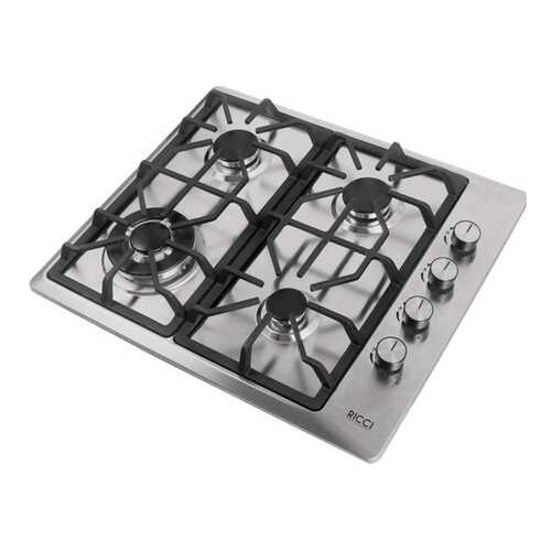 Встраиваемая газовая панель RICCI HBS4503 Silver в ДНС