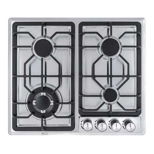 Встраиваемая газовая панель RICCI HBS4513D Silver в ДНС