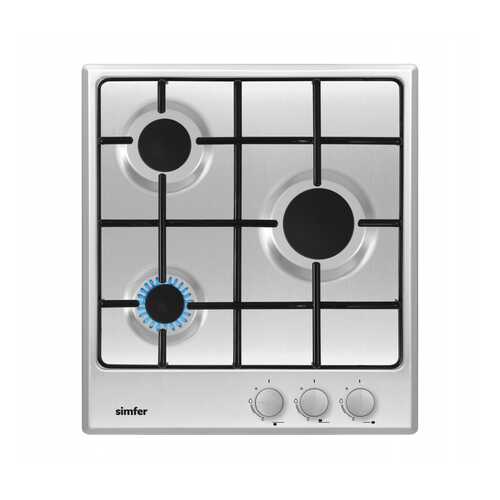 Встраиваемая газовая панель Simfer H45V30M420 Silver в ДНС