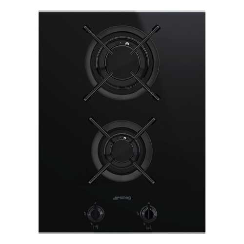 Встраиваемая газовая панель Smeg PV632CNX Black в ДНС