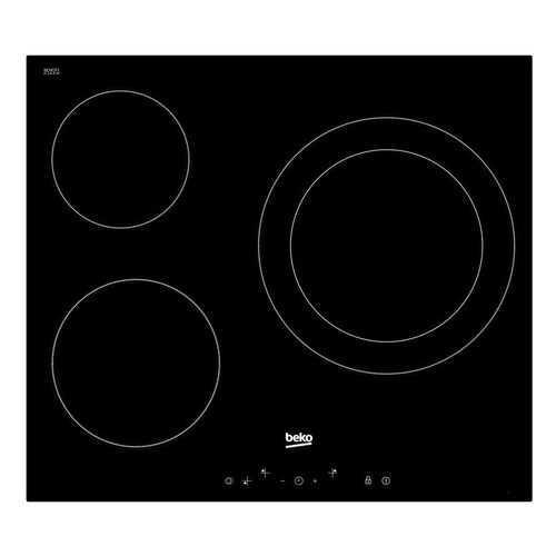 Встраиваемая варочная панель электрическая Beko HIC 63401 T Black в ДНС