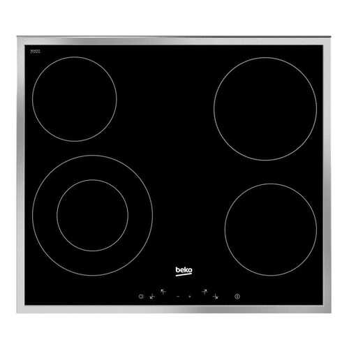 Встраиваемая варочная панель электрическая Beko HIC 64402 X Black в ДНС