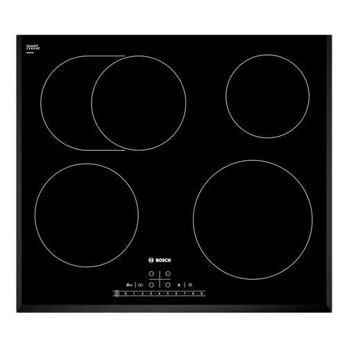 Встраиваемая варочная панель электрическая Bosch PKB651F17 Black в ДНС