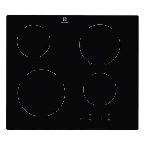 Встраиваемая варочная панель электрическая Electrolux CME6420KA Black в ДНС