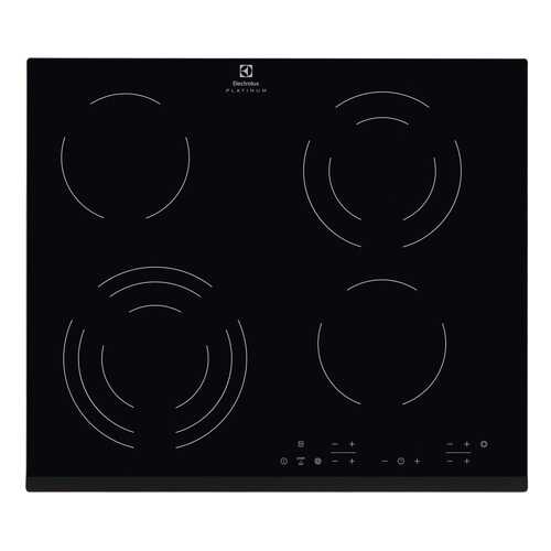 Встраиваемая варочная панель электрическая Electrolux CPE6433KF Black в ДНС