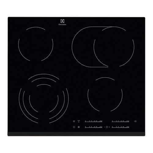 Встраиваемая варочная панель электрическая Electrolux EHF56547FK Black в ДНС