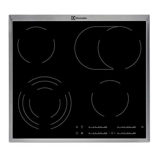 Встраиваемая варочная панель электрическая Electrolux EHF56547ХK Black в ДНС