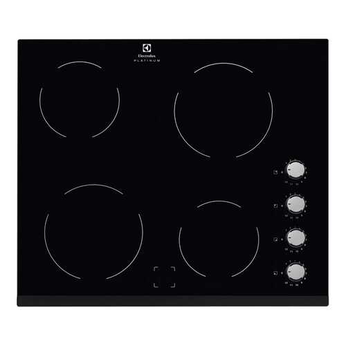 Встраиваемая варочная панель электрическая Electrolux EHF96140FK Black в ДНС