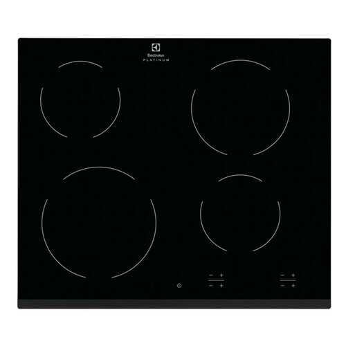 Встраиваемая варочная панель электрическая Electrolux EHF96240FK Black в ДНС