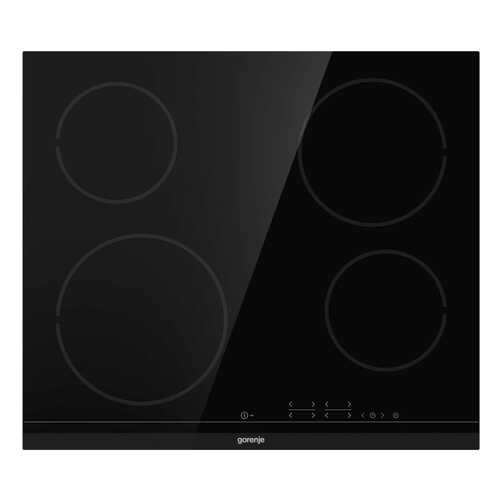 Встраиваемая варочная панель электрическая Gorenje ECT641BCSC Black в ДНС