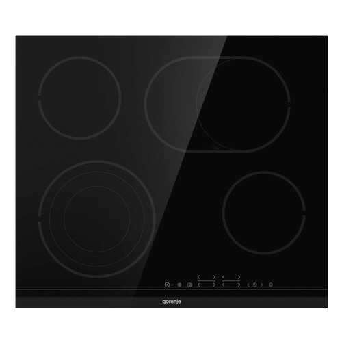 Встраиваемая варочная панель электрическая Gorenje ECT646BCSC Black в ДНС