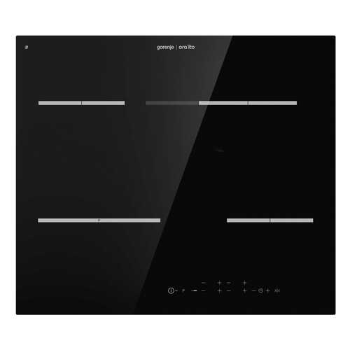 Встраиваемая варочная панель электрическая Gorenje ECT648ORAB Black в ДНС