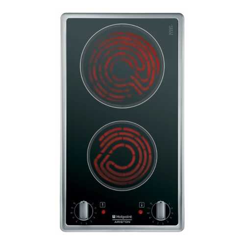 Встраиваемая варочная панель электрическая Hotpoint-Ariston 7HDK 2K (IX) RU/HA Black в ДНС