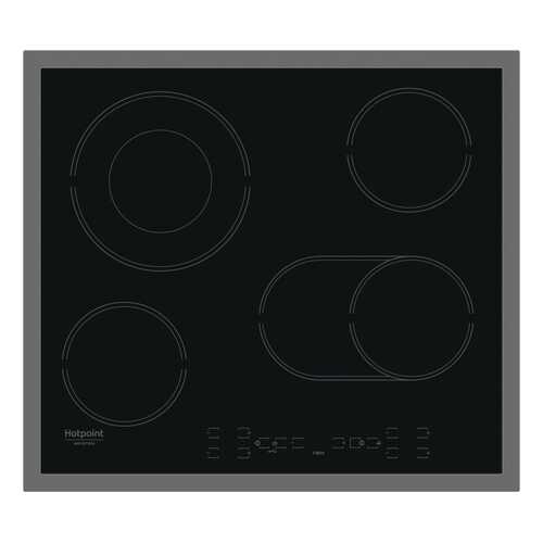 Встраиваемая варочная панель электрическая Hotpoint-Ariston HR 616 X Black в ДНС