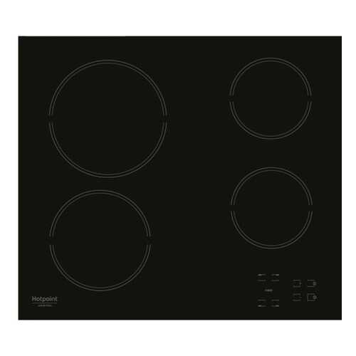 Встраиваемая варочная панель электрическая Hotpoint-Ariston HR 631 C Black в ДНС