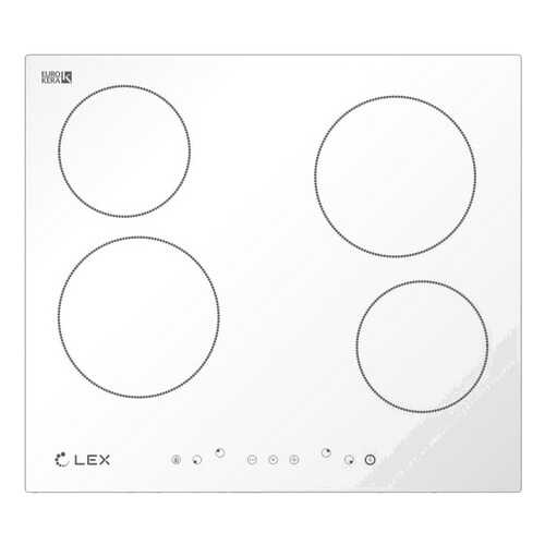 Встраиваемая варочная панель электрическая LEX CHYO000183 White в ДНС