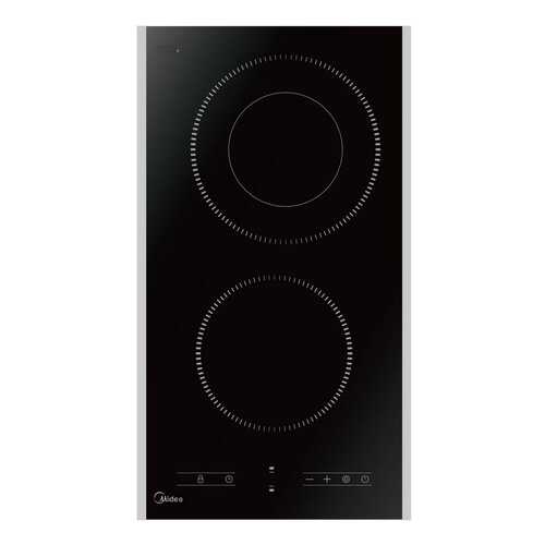 Встраиваемая варочная панель электрическая Midea MCH 32329 FX Black в ДНС