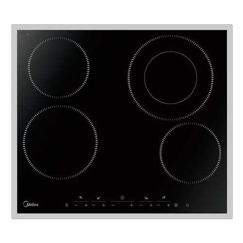 Встраиваемая варочная панель электрическая Midea MCH 64464 X Black в ДНС