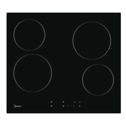 Встраиваемая варочная панель электрическая Midea MCH64161 Black в ДНС