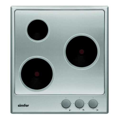 Встраиваемая варочная панель электрическая Simfer H45E03M011 Silver в ДНС