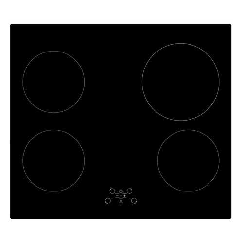 Встраиваемая варочная панель электрическая Simfer H60D14B011 Black в ДНС