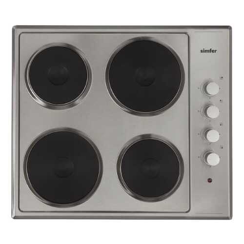 Встраиваемая варочная панель электрическая Simfer H60E04M011 Silver в ДНС