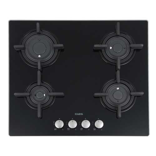 Встраиваемая варочная панель газовая AEG HG569484NB Black в ДНС