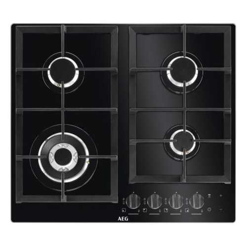 Встраиваемая варочная панель газовая AEG HKR64540NB Black в ДНС