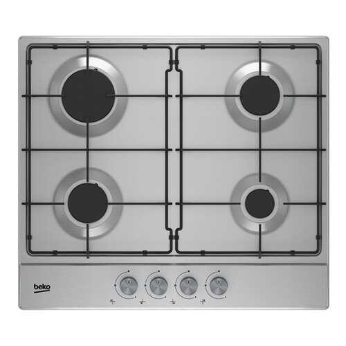 Встраиваемая варочная панель газовая Beko HIAG64223SX Silver в ДНС