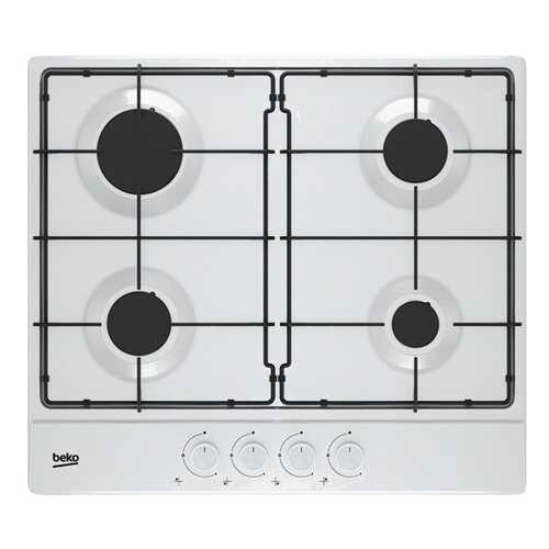 Встраиваемая варочная панель газовая Beko HIAG64223W White в ДНС