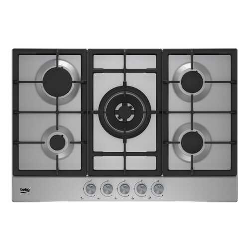 Встраиваемая варочная панель газовая Beko HIAW 75225 SX Silver в ДНС