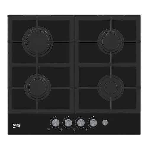 Встраиваемая варочная панель газовая Beko HILG 64235 S Black в ДНС