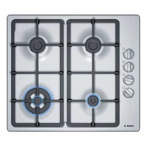 Встраиваемая варочная панель газовая Bosch PBH6C5B 95 R Silver в ДНС