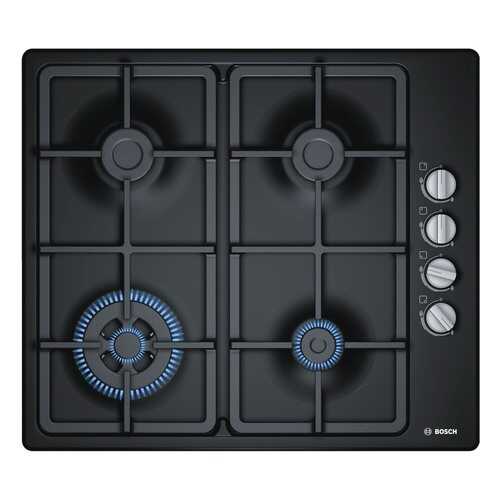 Встраиваемая варочная панель газовая Bosch PBH6C6B90R Black в ДНС