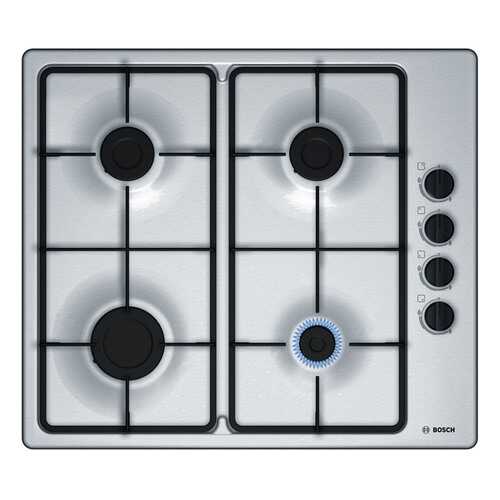 Встраиваемая варочная панель газовая Bosch PBP6B5B60 Silver в ДНС