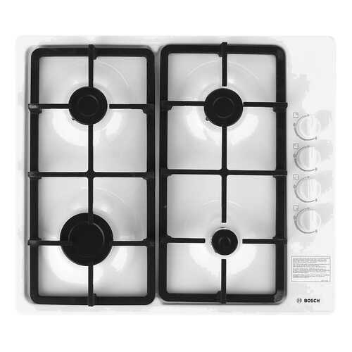 Встраиваемая варочная панель газовая Bosch PBP6C2B90 White в ДНС