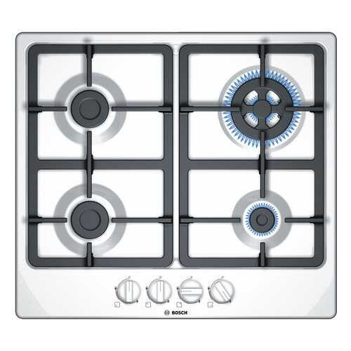 Встраиваемая варочная панель газовая Bosch PGH6B2B90R White в ДНС